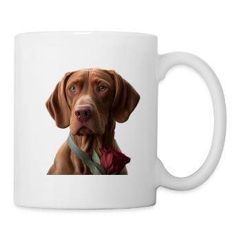 Magyar Vizsla Valentins Tag - Tasse - Weiß - Rechts
