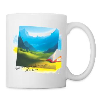 Nature Is Home (Two) - Mug - white - Right