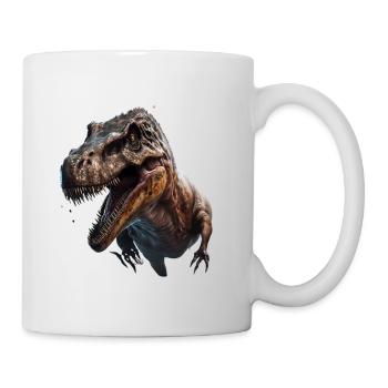 Dino dreams come true: The T-Rex - Mug - white - Right