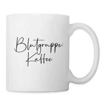 Blutgruppe Kaffee - Tasse - Weiß - Rechts