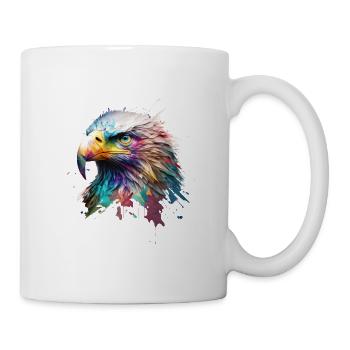 Royal Eagle: An Oil-Painted Masterpiece - Mug - white - Right