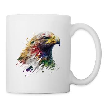 Royal Eagle: An Oil-Painted Masterpiece - Mug - white - Right