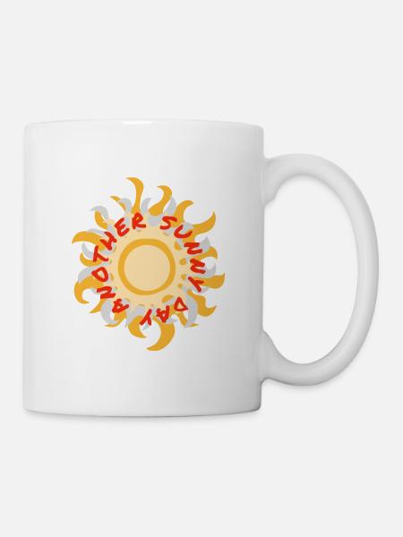 Une autre journée ensoleillée - Mug blanc - blanc