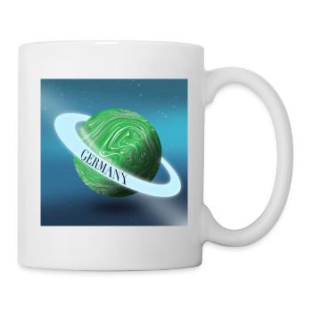 German World - Tasse - Weiß - Rechts
