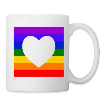 Rainbow - Mug - white - Right