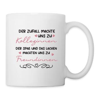 Tasse für Kollegin Freundin ❤ - Tasse - Weiß - Rechts