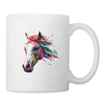 Horsehead mosaic - Mug - white - Right