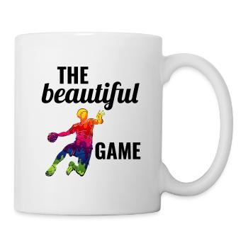 Handballspieler Sport Team Handballer - Tasse - Weiß - Rechts