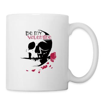 Be my valentine - sois mon valentin - Mug blanc - blanc - Droite