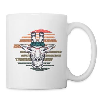 Giraffe - Tasse - Weiß - Rechts