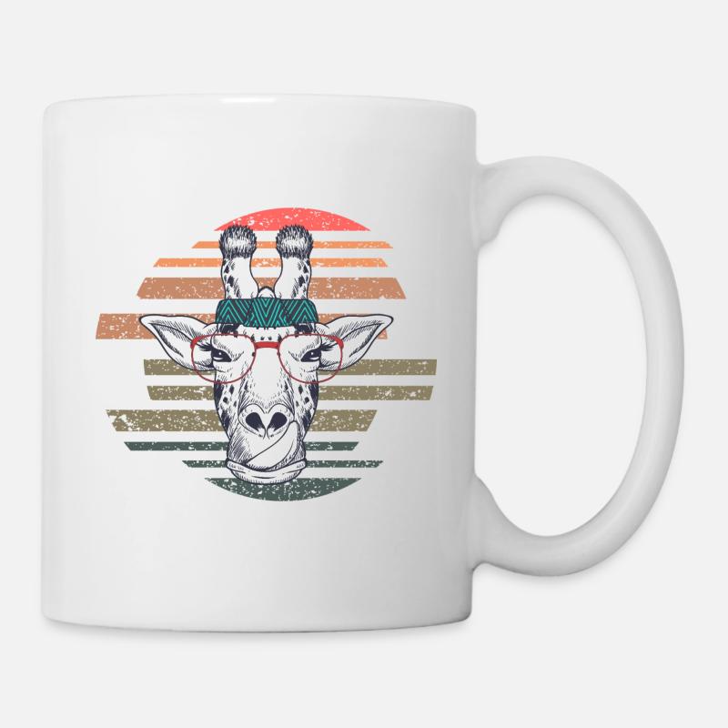 Giraffe - Tasse - Weiß