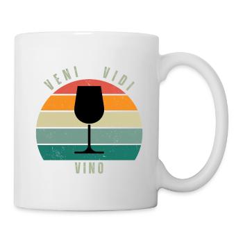 Veni Vidi Vino RS - Tasse - Weiß - Rechts