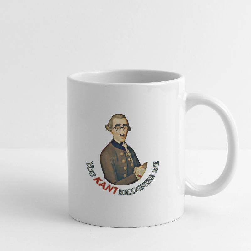 Funny Philosopher: Can't recognize Immanuel Kant Mug