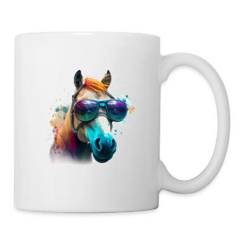 Cool Cheeky Graffiti Horse Horse Lovers - Mug - white - Right
