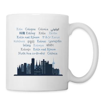 Köln international - Tasse - Weiß - Rechts
