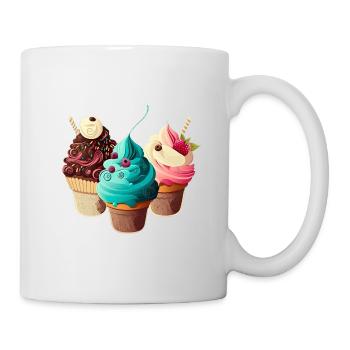Petits gâteaux - Mug blanc - blanc - Droite