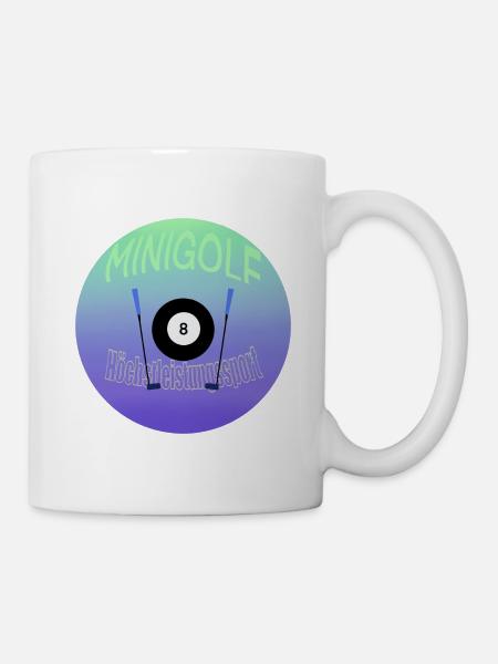 Golf miniature - Mug blanc - blanc