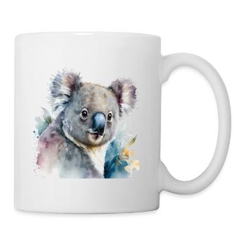 Koala Aquarell - Tasse - Weiß - Rechts