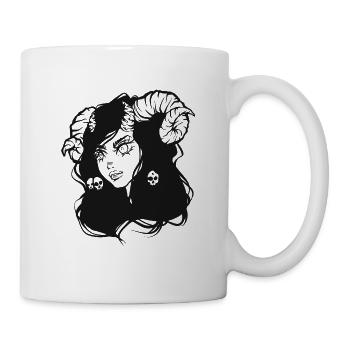 Skull And Bones - Tasse - Weiß - Rechts