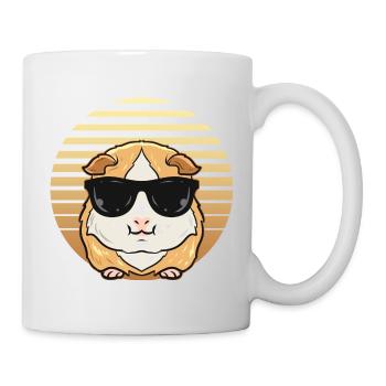 Meerschweinchen Sprüche | Tiere Haustiere Geschenk - Tasse - Weiß - Rechts