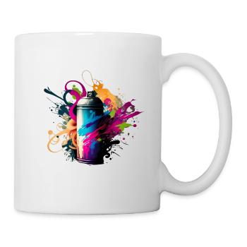 Can Graffiti - Tasse - Weiß - Rechts