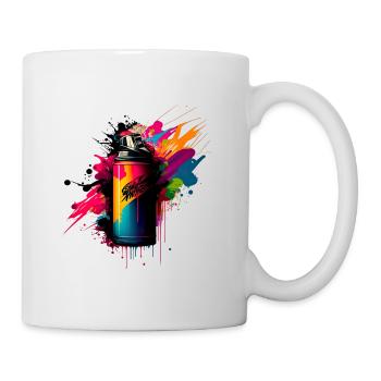 Graffiti - Mug blanc - blanc - Droite