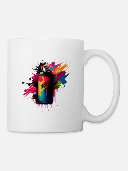 Graffiti - Mug blanc - blanc