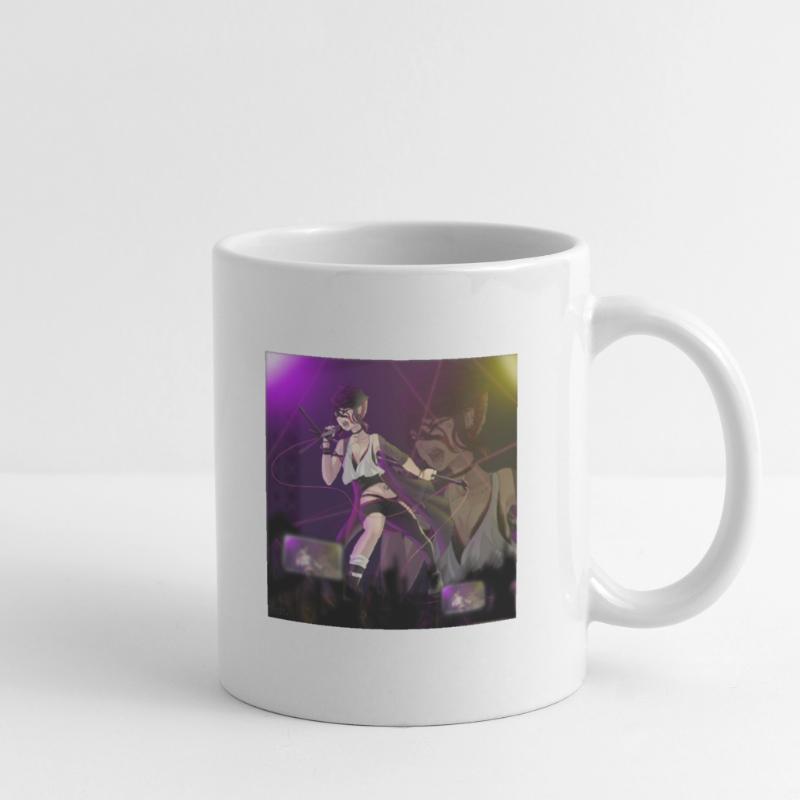 Ruby mit Hintergrund Tasse