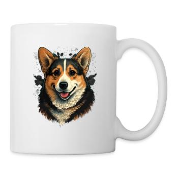 Formal Post Corgi - Mug - white - Right