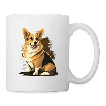 Very Cute Corgi - Mug - white - Right