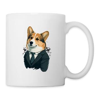 Gutes Haustier Corgi - Tasse - Weiß - Rechts