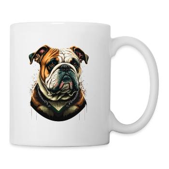 Bulldog Pet - Mug - white - Right