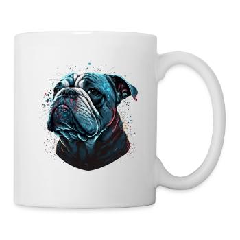Thinking Bulldog - Mug - white - Right