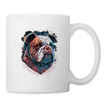 Annoyed Bulldog - Mug - white - Right