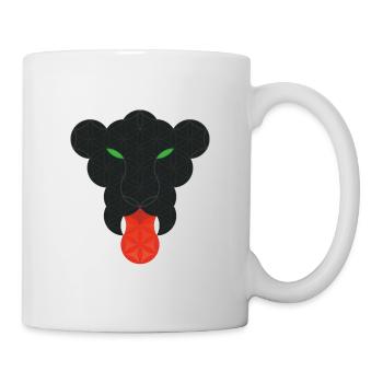 Sacred Panther - Black Panther of Life - T/O. - Tasse - Weiß - Rechts