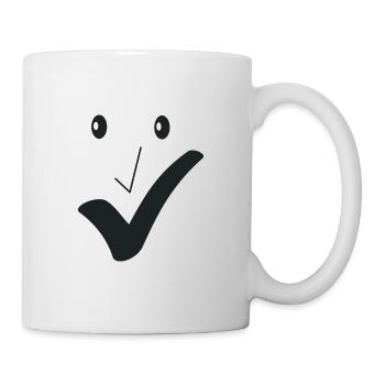 Fine smile - Fine face A04. - Mug - white - Right