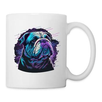 Black Bulldog - Mug - white - Right