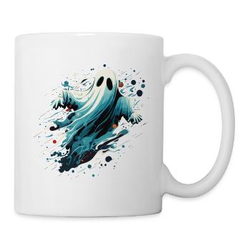 Illustration de fantôme - Mug blanc - blanc - Droite