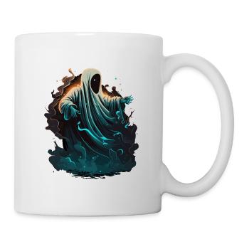 Illustration fantôme - Mug blanc - blanc - Droite