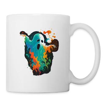 Fantôme dansant - Mug blanc - blanc - Droite