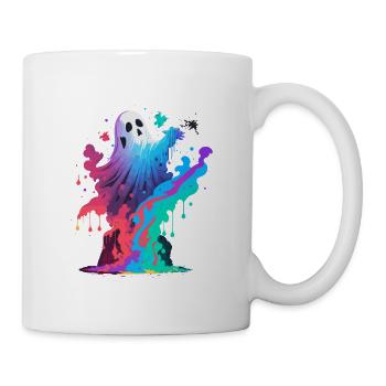 Fantôme dansant - Mug blanc - blanc - Droite