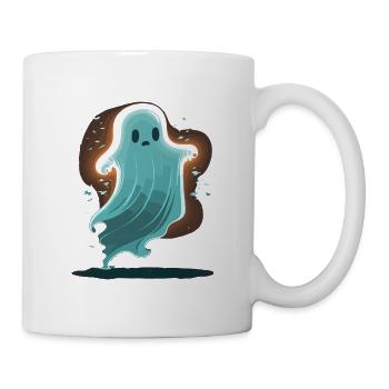 Fantôme lumineux - Mug blanc - blanc - Droite