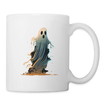 Fantôme d’Halloween - Mug blanc - blanc - Droite