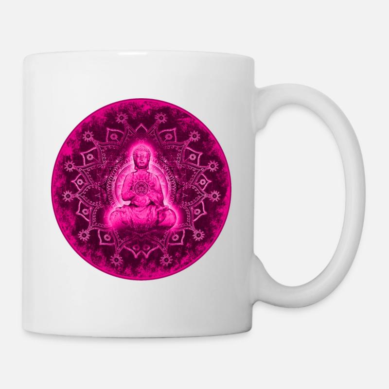 Buddha - Tasse - Weiß