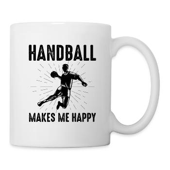 Handball Joueur Sport Équipe Handballer Drôle Dicton - Mug blanc - blanc - Droite