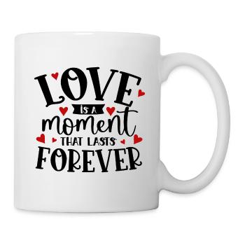LoveIsAMoment - Mug blanc - blanc - Droite
