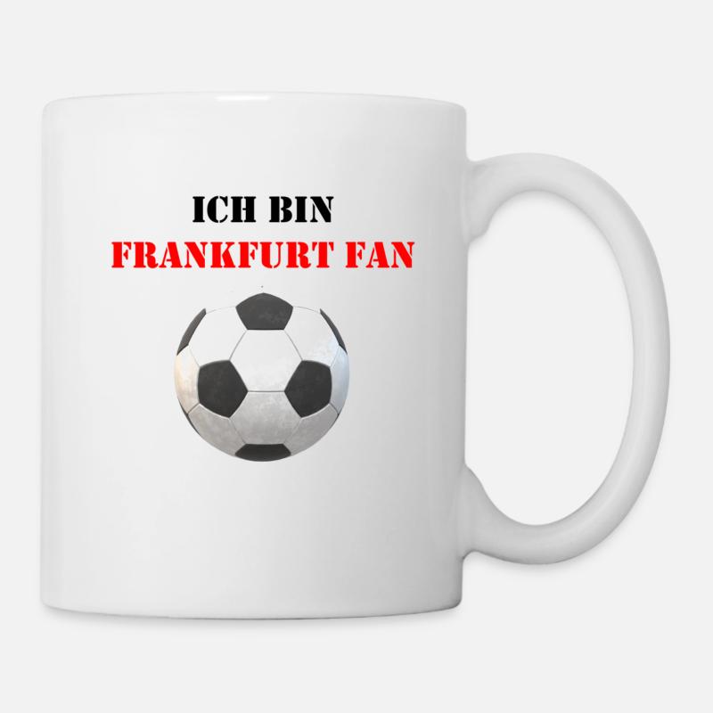 Fussball Frankfurt - Tasse - Weiß