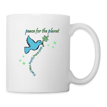 Dove of Peace - Mug - white - Right