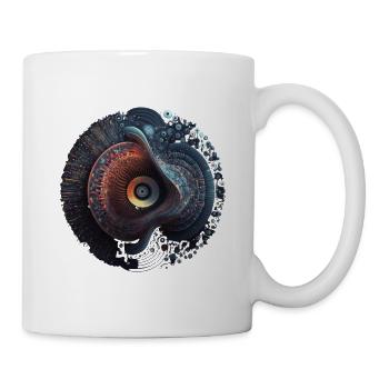 Digitale Symphonie - Tasse - Weiß - Rechts