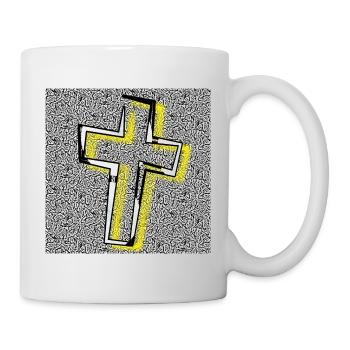 Kreuz - Abbild - 2023 - Tasse - Weiß - Rechts